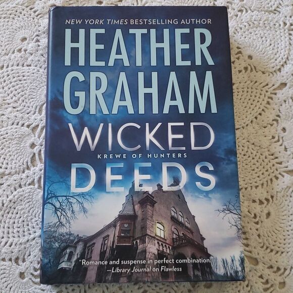 💚3/$20 Book - "Wicked Deeds" by Heather Graham (2017) - Picture 1 of 7